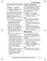 Preview for 39 page of Panasonic KX-TG9331T Operating Instructions Manual