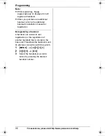 Preview for 30 page of Panasonic KX-TG9361B Operating Instructions Manual