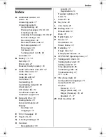 Preview for 59 page of Panasonic KX-TG9361B Operating Instructions Manual