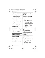 Preview for 28 page of Panasonic KX-TG9372C Operating Instructions Manual