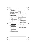 Preview for 32 page of Panasonic KX-TG9372C Operating Instructions Manual