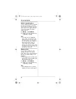 Preview for 38 page of Panasonic KX-TG9372C Operating Instructions Manual