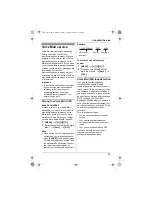 Preview for 39 page of Panasonic KX-TG9372C Operating Instructions Manual