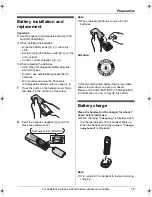 Preview for 15 page of Panasonic KX-TG9391 Operating Instructions Manual