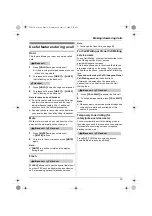 Preview for 19 page of Panasonic KX-TG9391C Operating Instructions Manual