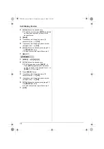 Preview for 34 page of Panasonic KX-TG9391C Operating Instructions Manual