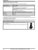 Предварительный просмотр 4 страницы Panasonic KX-TG9471 Operating Instructions Manual