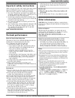 Предварительный просмотр 7 страницы Panasonic KX-TG9471 Operating Instructions Manual