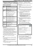 Предварительный просмотр 19 страницы Panasonic KX-TG9471 Operating Instructions Manual