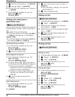 Предварительный просмотр 24 страницы Panasonic KX-TG9471 Operating Instructions Manual