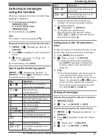 Предварительный просмотр 37 страницы Panasonic KX-TG9471 Operating Instructions Manual