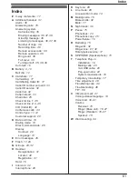 Предварительный просмотр 61 страницы Panasonic KX-TG9471 Operating Instructions Manual