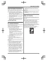 Предварительный просмотр 7 страницы Panasonic KX-TG9471C Operating Instructions Manual