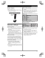 Предварительный просмотр 11 страницы Panasonic KX-TG9471C Operating Instructions Manual