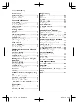 Preview for 2 page of Panasonic KX-TG9581 Operating Instructions Manual