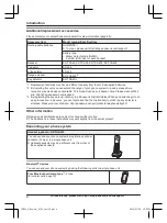 Preview for 4 page of Panasonic KX-TG9581 Operating Instructions Manual