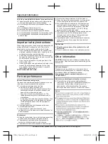 Preview for 8 page of Panasonic KX-TG9581 Operating Instructions Manual