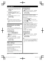 Preview for 18 page of Panasonic KX-TG9581 Operating Instructions Manual