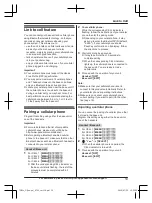 Preview for 19 page of Panasonic KX-TG9581 Operating Instructions Manual