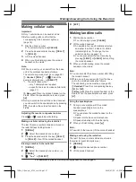 Preview for 27 page of Panasonic KX-TG9581 Operating Instructions Manual