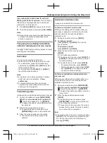 Preview for 29 page of Panasonic KX-TG9581 Operating Instructions Manual