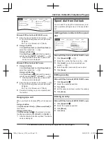 Preview for 35 page of Panasonic KX-TG9581 Operating Instructions Manual