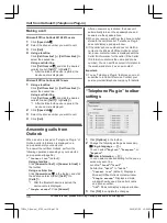 Preview for 36 page of Panasonic KX-TG9581 Operating Instructions Manual