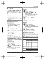 Preview for 37 page of Panasonic KX-TG9581 Operating Instructions Manual