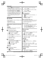 Preview for 40 page of Panasonic KX-TG9581 Operating Instructions Manual