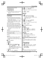 Preview for 51 page of Panasonic KX-TG9581 Operating Instructions Manual