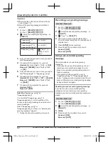 Preview for 62 page of Panasonic KX-TG9581 Operating Instructions Manual