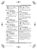 Preview for 65 page of Panasonic KX-TG9581 Operating Instructions Manual