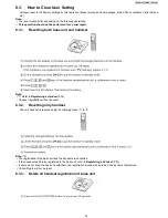 Preview for 23 page of Panasonic KX-TGA101S - Cordless Extension Handset Service Manual