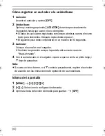 Preview for 4 page of Panasonic KX-TGA106M - Cordless Extension Handset Manual De Instalación