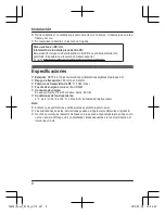 Preview for 22 page of Panasonic KX-TGA20 Installation Manual