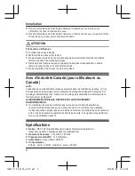 Preview for 32 page of Panasonic KX-TGA20 Installation Manual