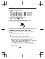 Preview for 4 page of Panasonic KX-TGA20AZ Installation Manual