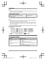 Preview for 6 page of Panasonic KX-TGA20AZ Installation Manual