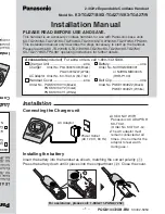 Preview for 1 page of Panasonic KX-TGA271B Installation Manual