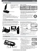 Предварительный просмотр 3 страницы Panasonic KX-TGA273S - Cordless Extension Handset Operating Instructions Manual