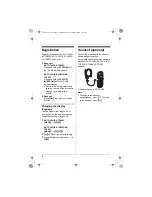 Preview for 4 page of Panasonic KX-TGA301C Installation Manual