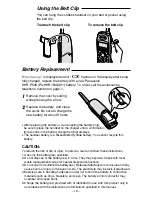 Preview for 12 page of Panasonic KX-TGA400B - Cordless Extension Handset Operating Instructions Manual