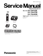 Panasonic KX-TGA405B Service Manual preview