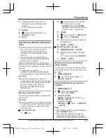 Preview for 41 page of Panasonic KX-TGA470 Operating Instructions Manual