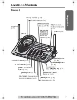 Preview for 7 page of Panasonic KX-TGA520 - 5.8 GHz FHSS Cordless Expansion Handset Operating Instructions Manual