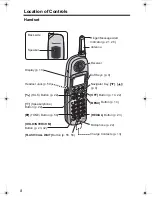 Preview for 8 page of Panasonic KX-TGA520 - 5.8 GHz FHSS Cordless Expansion Handset Operating Instructions Manual