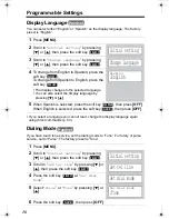 Preview for 16 page of Panasonic KX-TGA520 - 5.8 GHz FHSS Cordless Expansion Handset Operating Instructions Manual