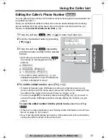 Preview for 31 page of Panasonic KX-TGA520 - 5.8 GHz FHSS Cordless Expansion Handset Operating Instructions Manual