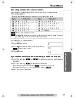 Preview for 35 page of Panasonic KX-TGA520 - 5.8 GHz FHSS Cordless Expansion Handset Operating Instructions Manual