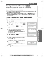 Preview for 39 page of Panasonic KX-TGA520 - 5.8 GHz FHSS Cordless Expansion Handset Operating Instructions Manual